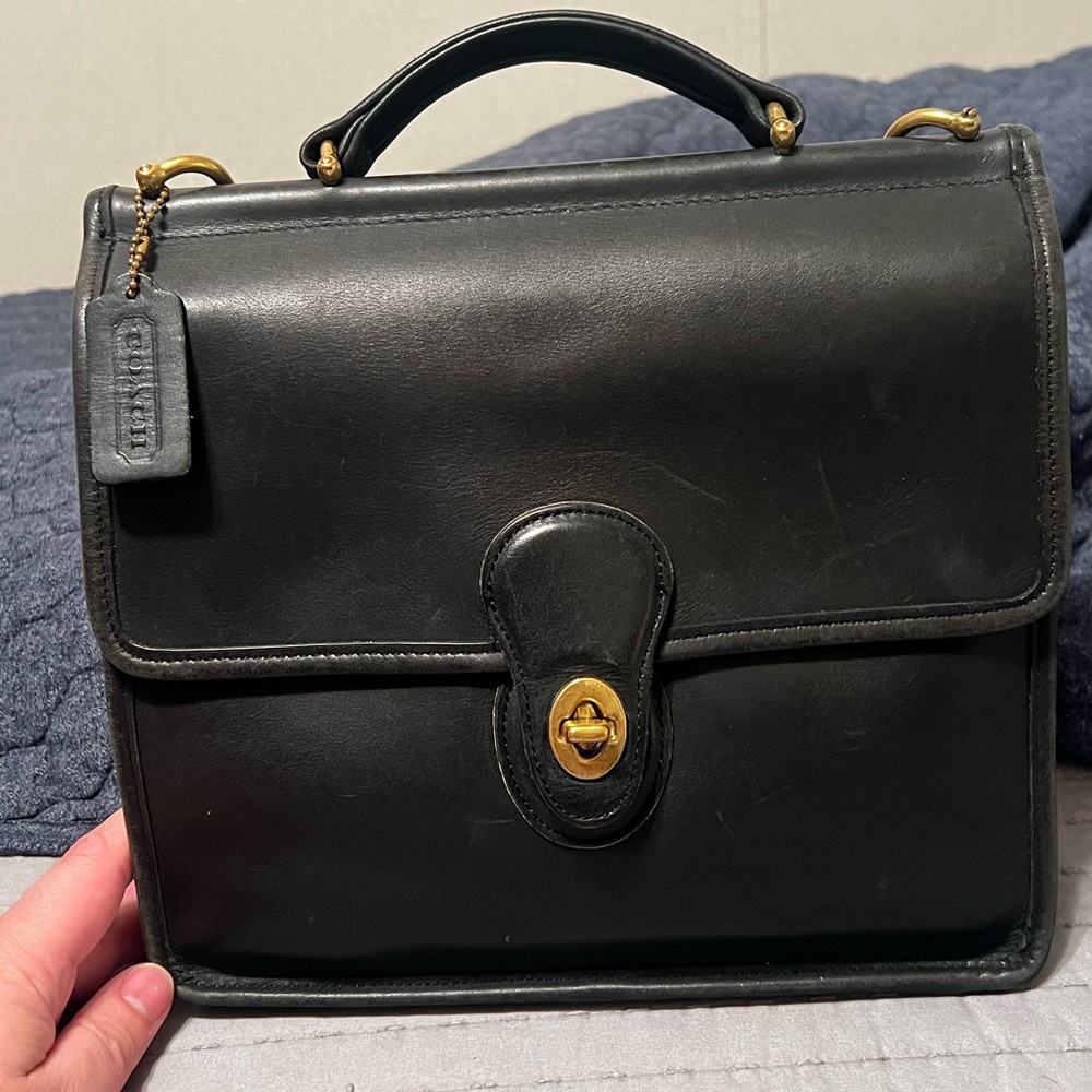 Vintage COACH Willis bag made in USA